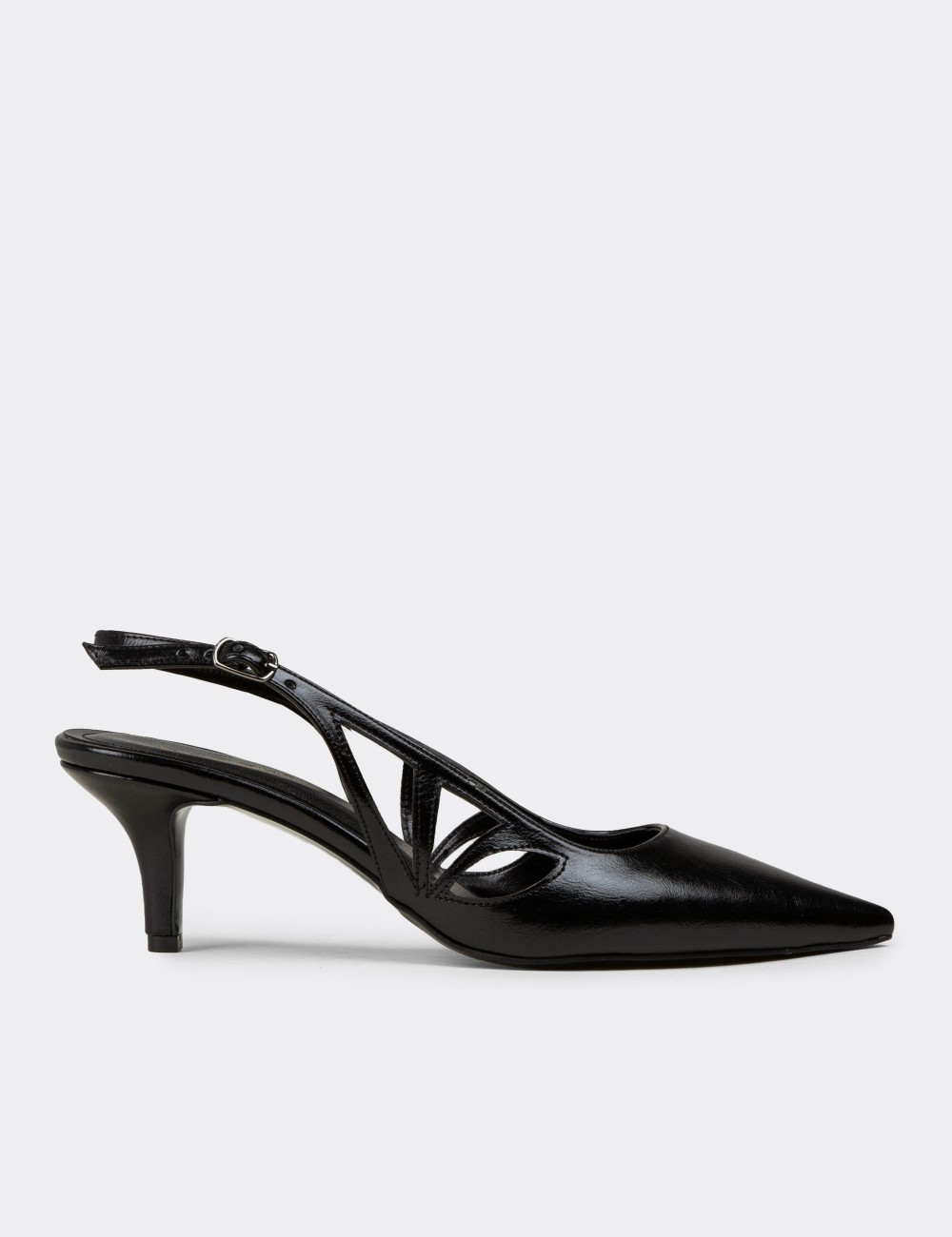 Deery Ayakkabı Deery Topuklu Kadın Siyah