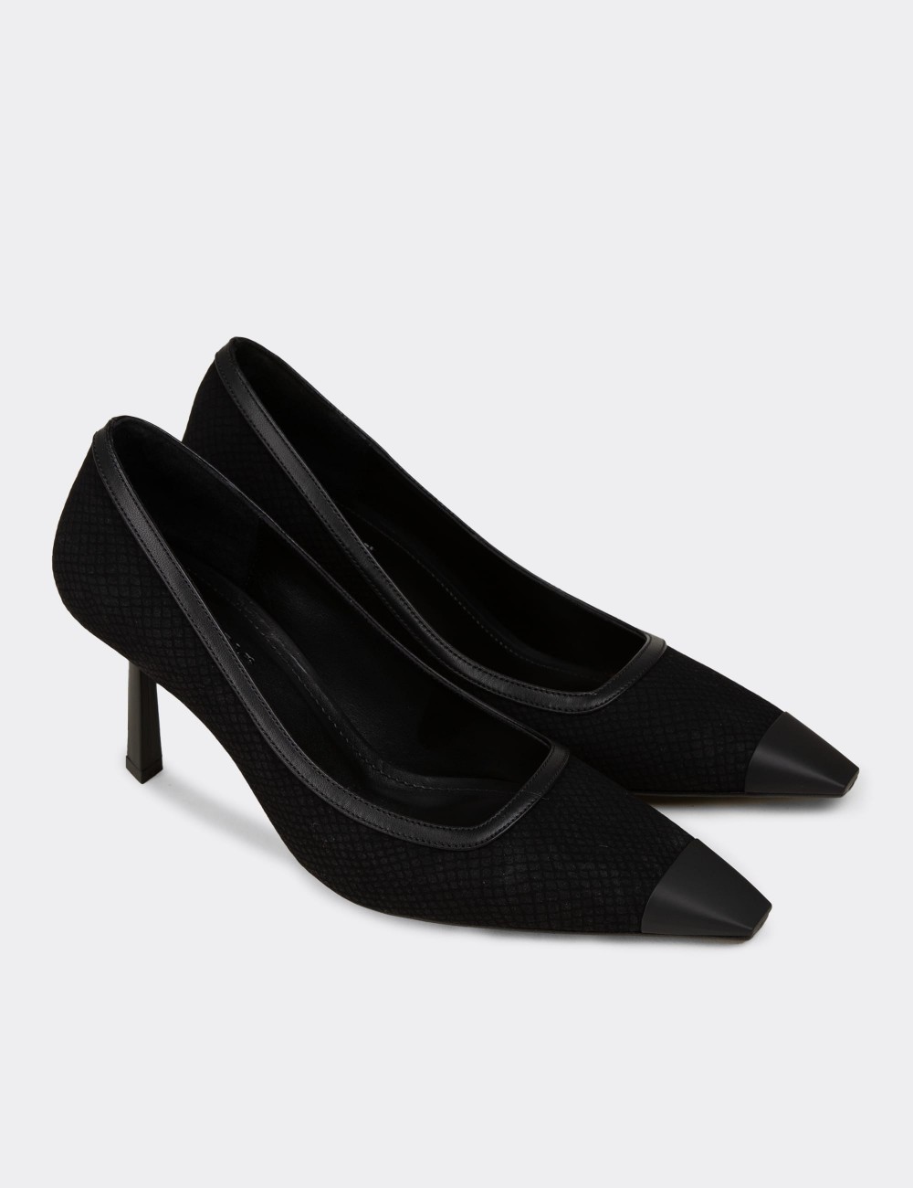 Kadın Siyah Stiletto - V0130ZSYHM01