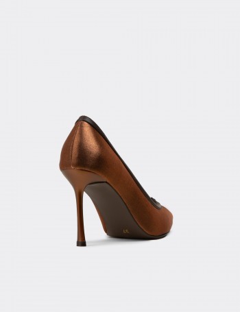 Kadın Bakır Renk Stiletto - V0T30ZKHVM01
