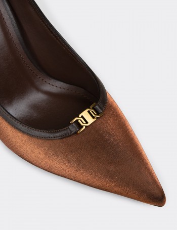 Kadın Bakır Renk Stiletto - V0T30ZKHVM01
