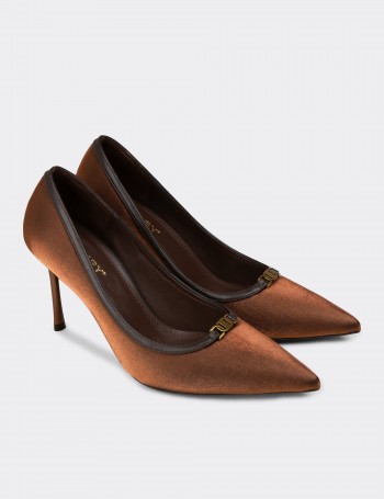 Kadın Bakır Renk Stiletto - V0T30ZKHVM01