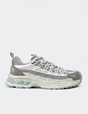 Kadın Gri Sneaker Ayakkabı