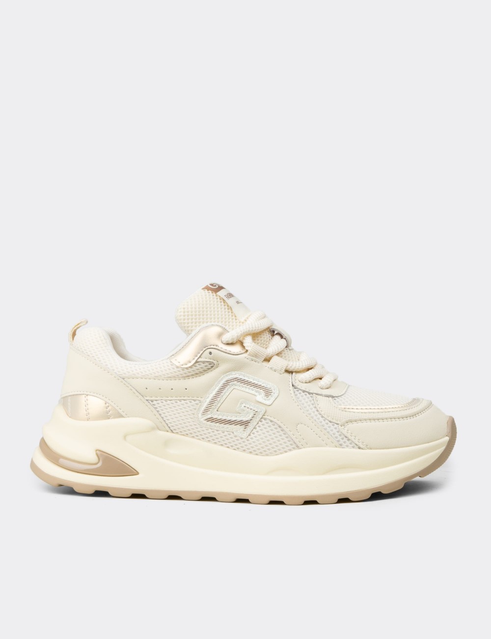 Kadın Bej Sneaker Ayakkabı - 26286ZBEJP01