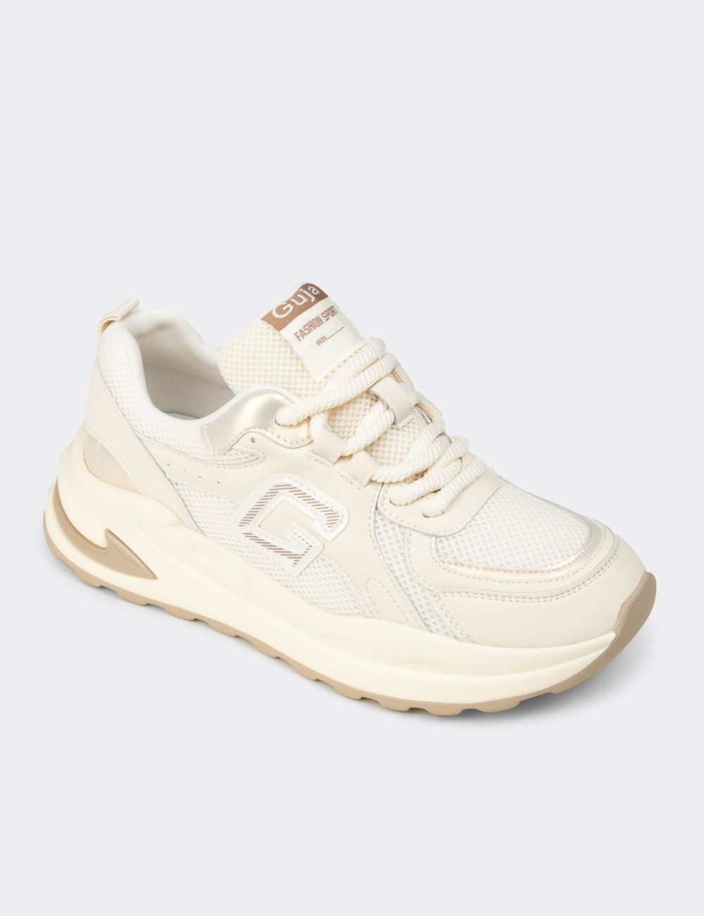 Kadın Bej Sneaker Ayakkabı - 26286ZBEJP01