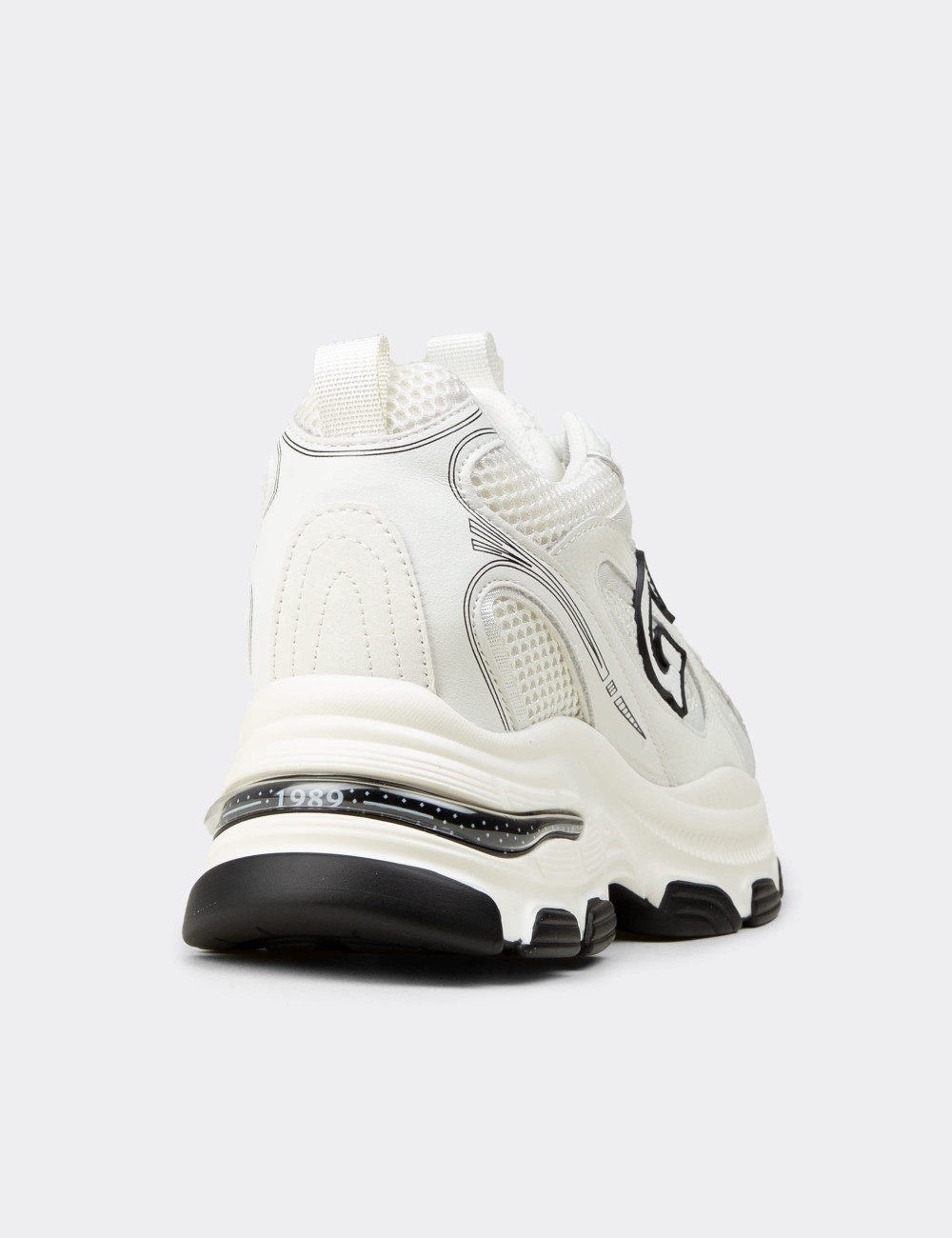 Kadın Gizli Topuk Beyaz Sneaker Ayakkabı - 26323ZBYZP01