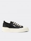 Kadın Siyah Sneaker Ayakkabı