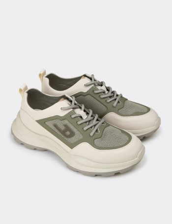 Erkek Yeşil Sneaker Ayakkabı