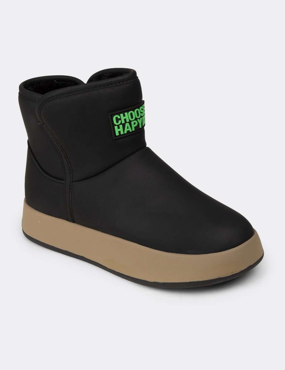 Kadın Siyah Kısa Bot - K2058ZSYHC01