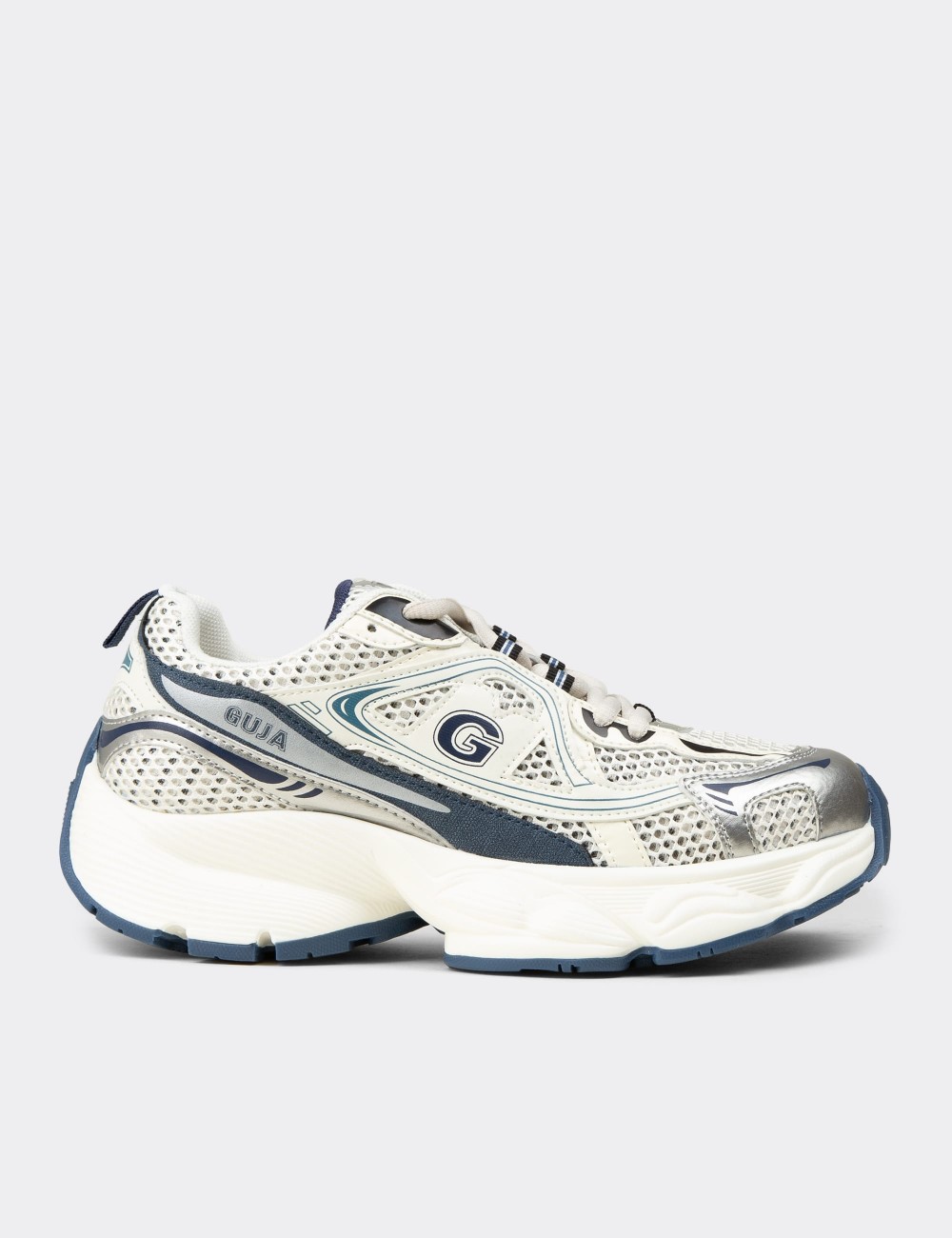 Kadın Lacivert Chunky Sneaker - 26353ZLCVP01
