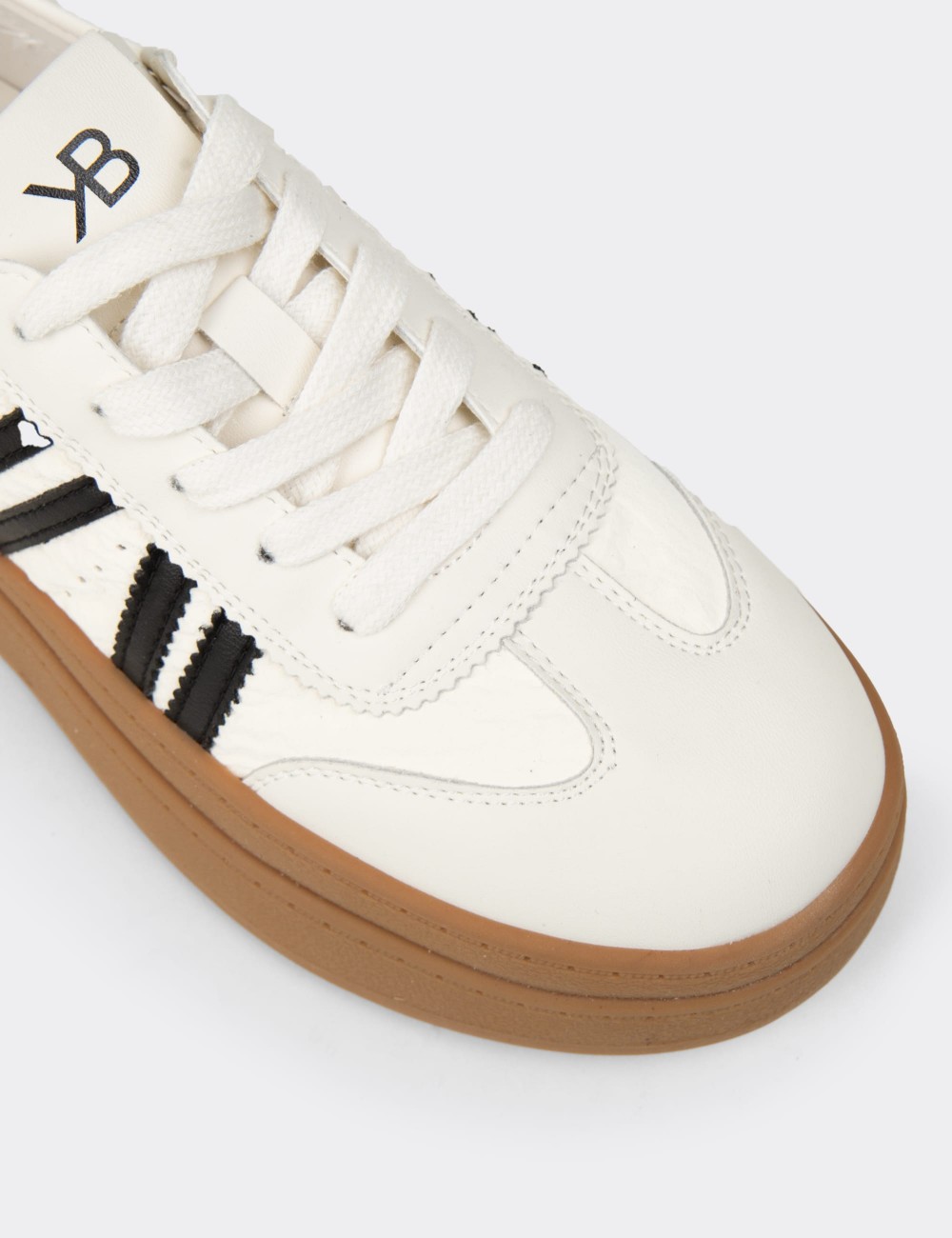 Kadın Bej Platform Sneaker Ayakkabı - K1062ZBEJC01