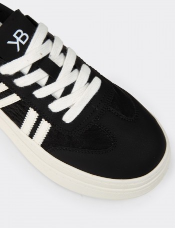 Kadın Siyah Platform Sneaker Ayakkabı - K1062ZSYHC01