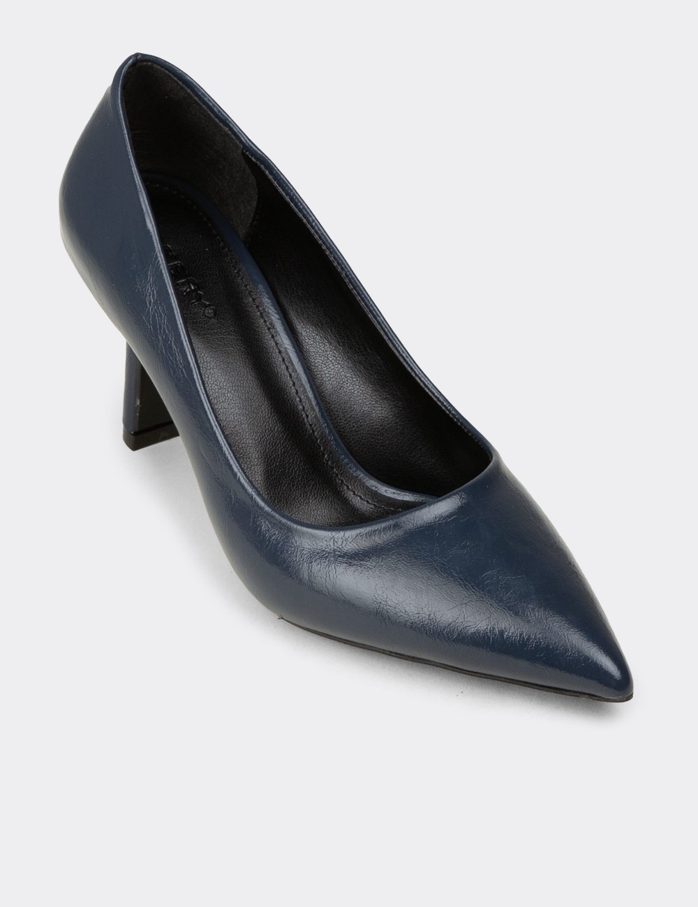 Kadın Lacivert Rugan Stiletto - K0200ZLCVC01