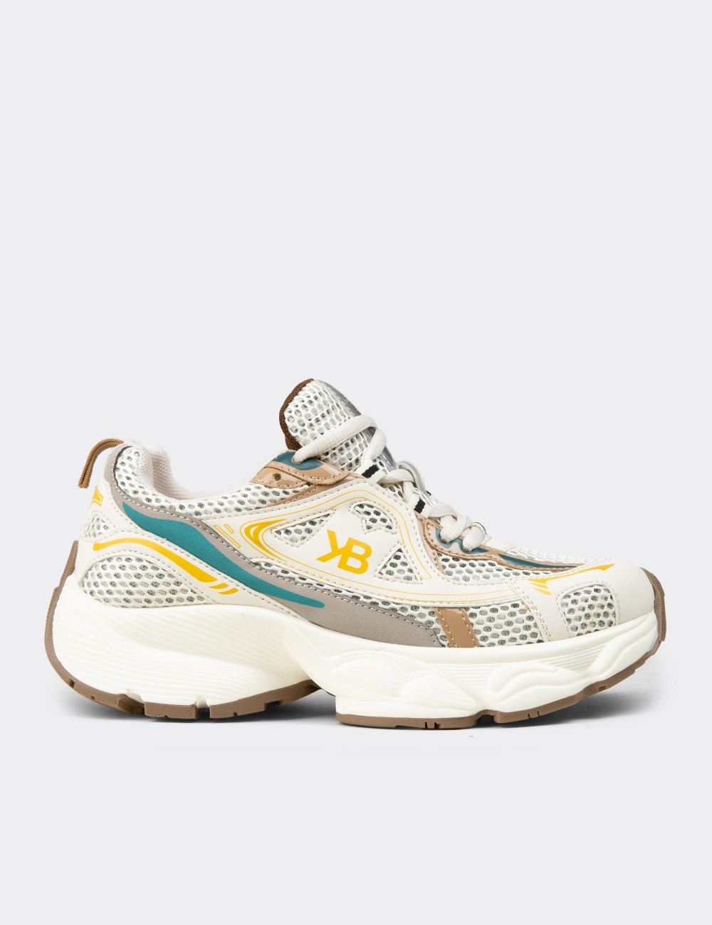 Kadın Bej Chunky Sneaker Ayakkabı - K1152ZBEJP01