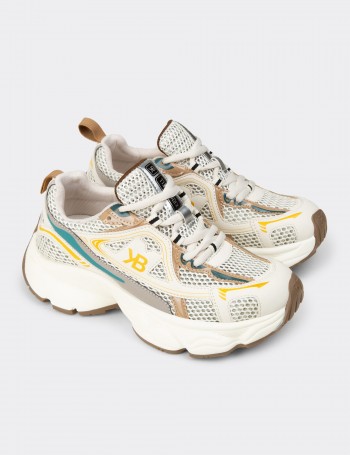 Kadın Bej Chunky Sneaker Ayakkabı - K1152ZBEJP01