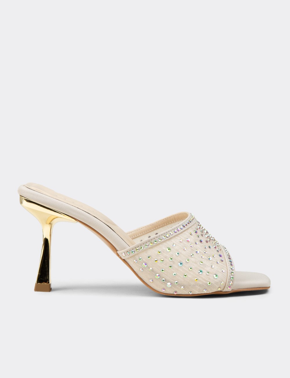 Deery Terlik Deery Abiye Kadın Bej