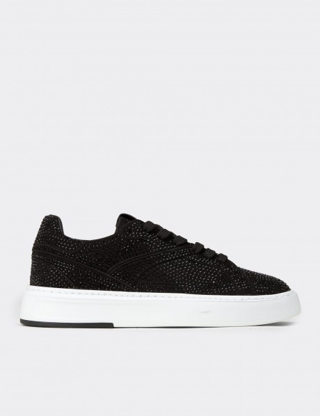 Kadın Siyah Sneaker Ayakkabı