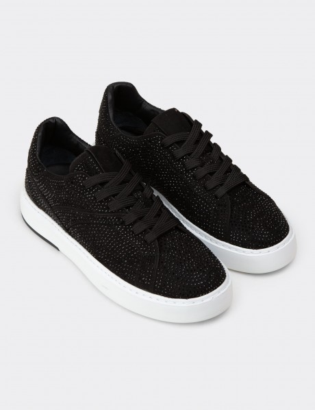 Kadın Siyah Sneaker Ayakkabı