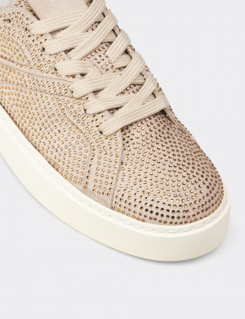 Kadın Bej Sneaker Ayakkabı - K0727ZBEJC01