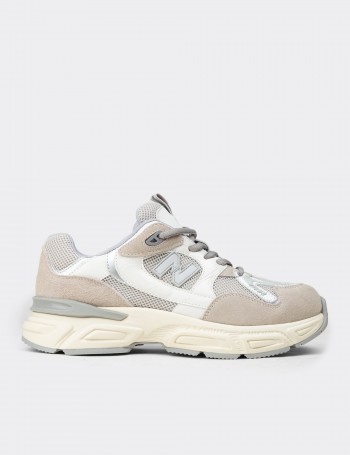 Kadın Gri Sneaker Ayakkabı