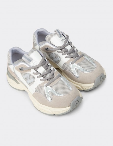 Kadın Gri Sneaker Ayakkabı