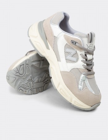 Kadın Gri Sneaker Ayakkabı - K1153ZGRIC01