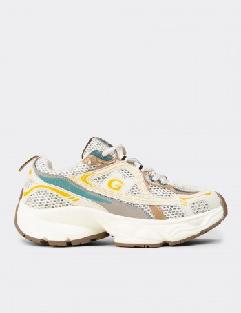 Kadın Sarı Chunky Sneaker