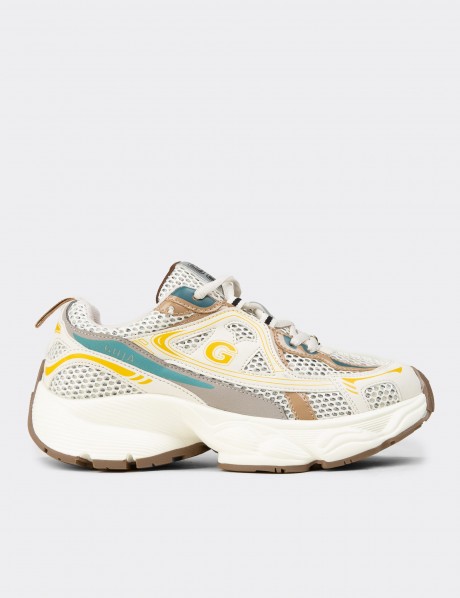 Kadın Sarı Chunky Sneaker