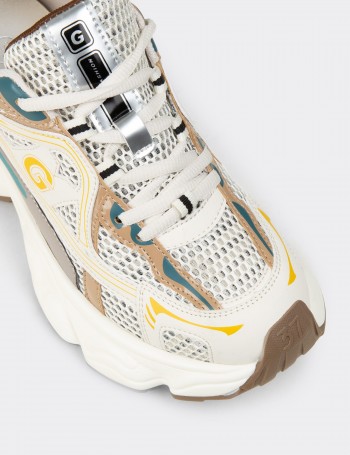 Kadın Sarı Chunky Sneaker