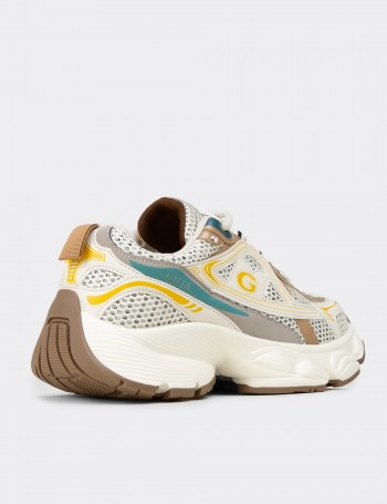 Kadın Sarı Chunky Sneaker - 26353ZSRIP01