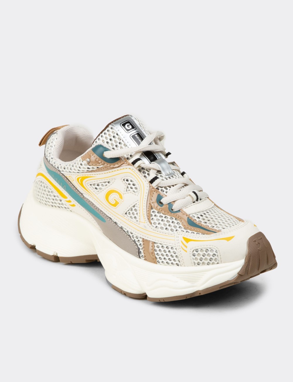 Kadın Sarı Chunky Sneaker - 26353ZSRIP01