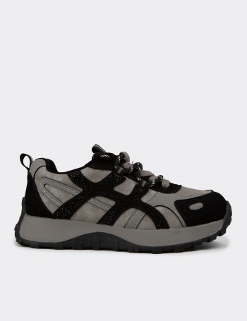 Kadın Gri Sneaker Ayakkabı