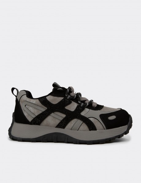 Kadın Gri Sneaker Ayakkabı