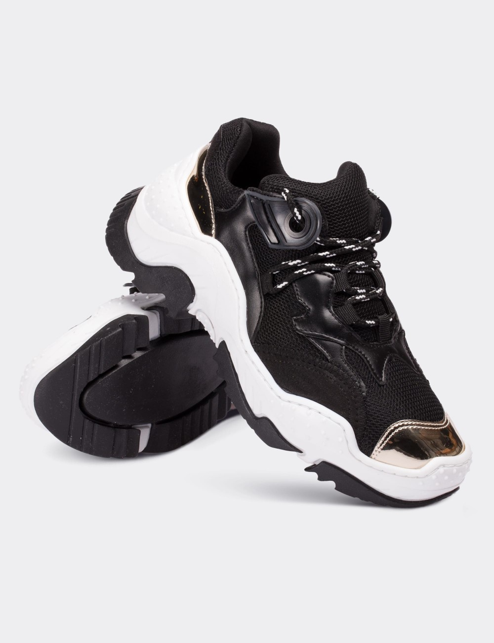 Siyah Kadın Sneaker - S1108ZSYHT01
