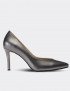 Deery Gri Deery Stiletto Kadın