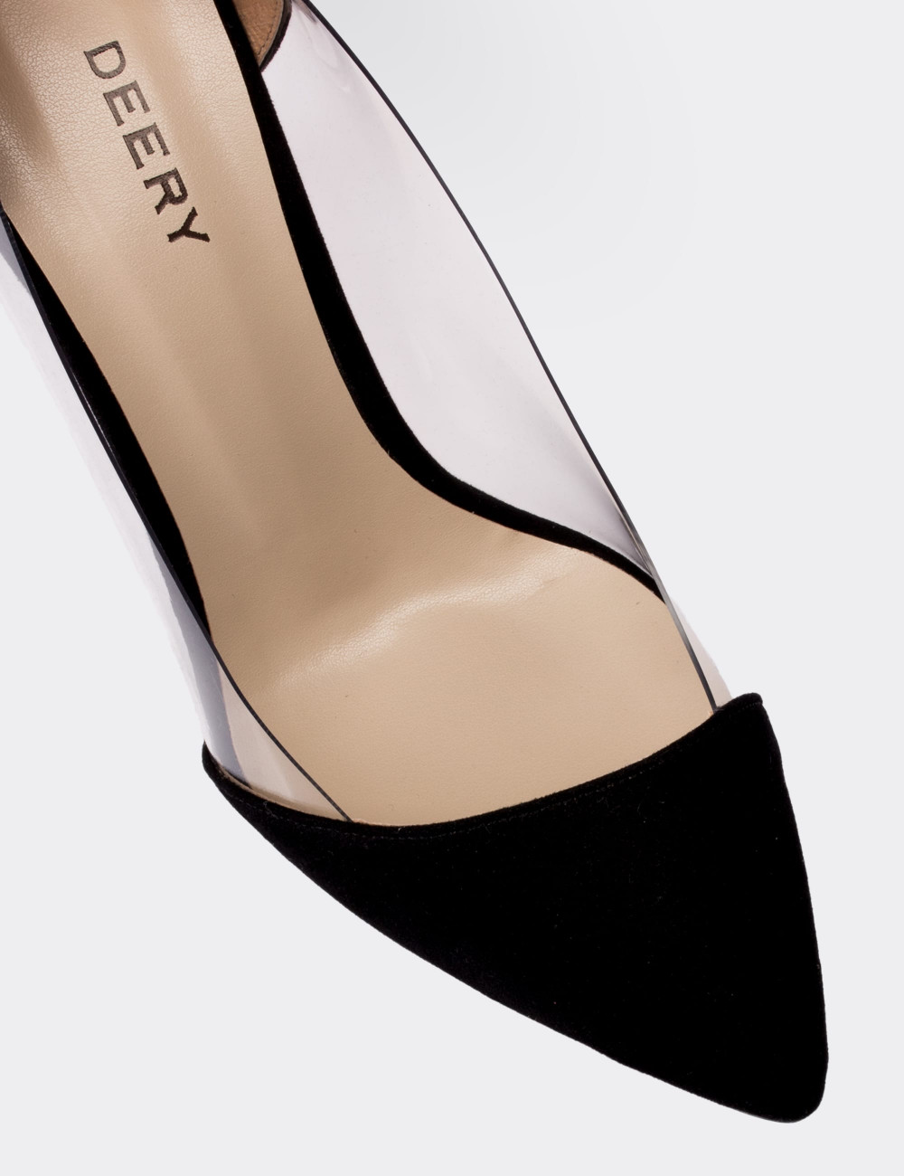 Siyah Topuklu Kadın Ayakkabı - 02052ZSYHM01